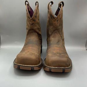 Rocky Rosemary composite toe cowboy boots